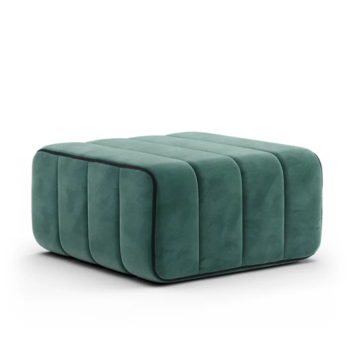 Curt Ambivalenz Sofa module uit in serpentine / groen (Barcelona - V3347 / 39)
