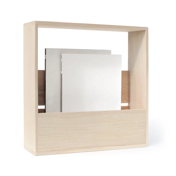 Tijdschriftenbox van Side by Side in essen natuur