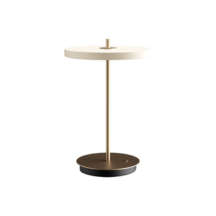 De Asteria Move LED tafellamp van Umage , H 30,6 cm, pearl white