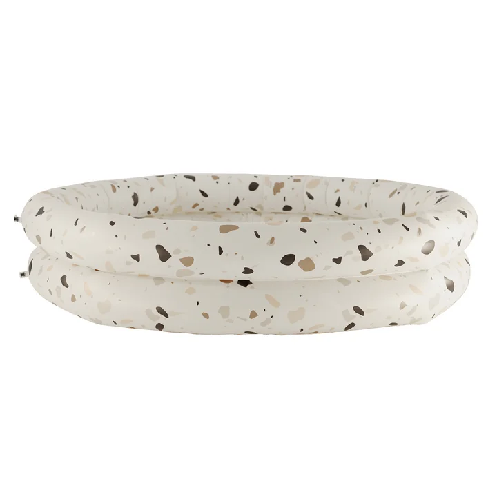 Gratis zwembad, Ø 165 cm van Jan Kurtz in terrazzo