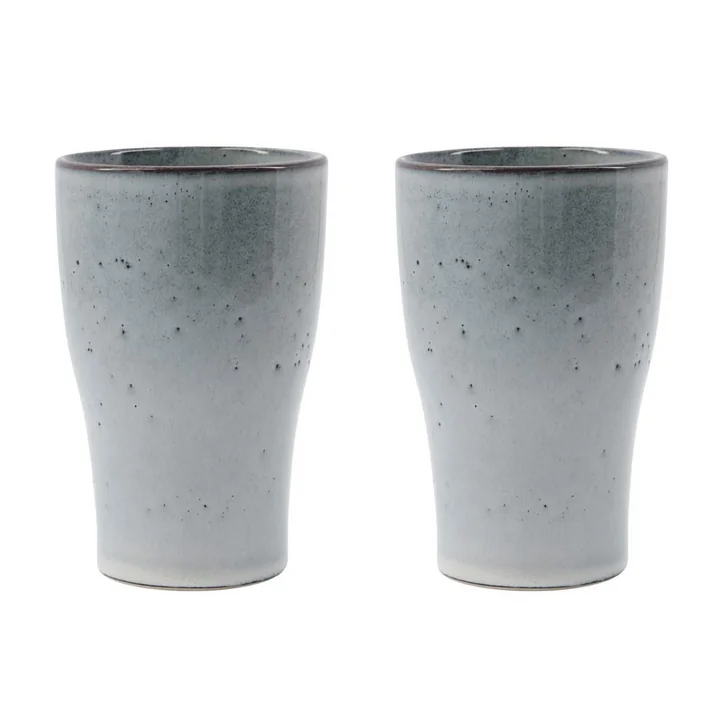 Liss Thermosbeker van House Doctor in de kleur lichtgrijs