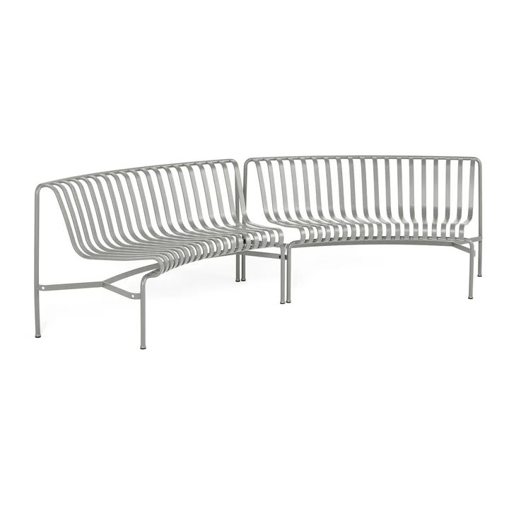Palissade Park Dining Bench HAY In / In van in de kleur sky grey