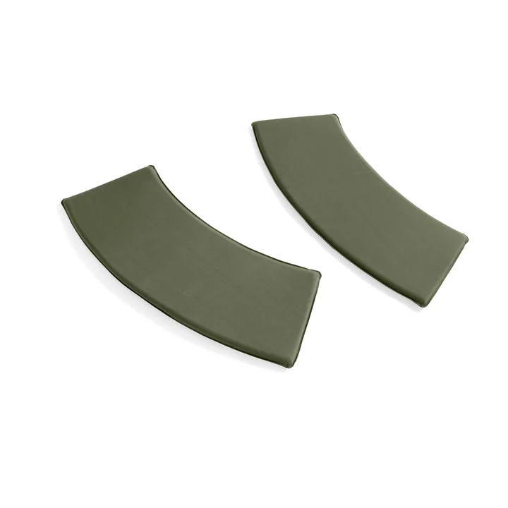 Palissade Park Dining Bench HAY Zitkussen In / In uit in de kleur olijf