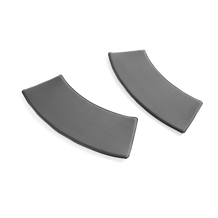 Palissade Park Dining Bench HAY Zitkussen In / In uit in de kleur antraciet