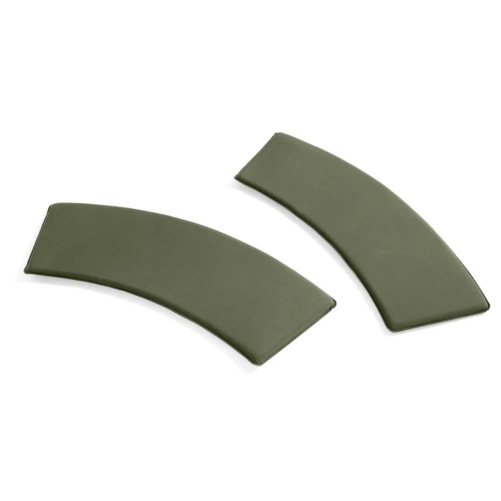 Palissade Park Dining Bench HAY Zitkussen Out / Uit in de kleur olijf