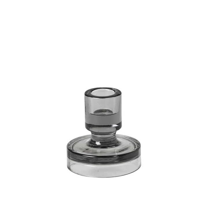 Petra Kandelaar van Broste Copenhagen in de kleur gerookt parelmoer / donkergrijs