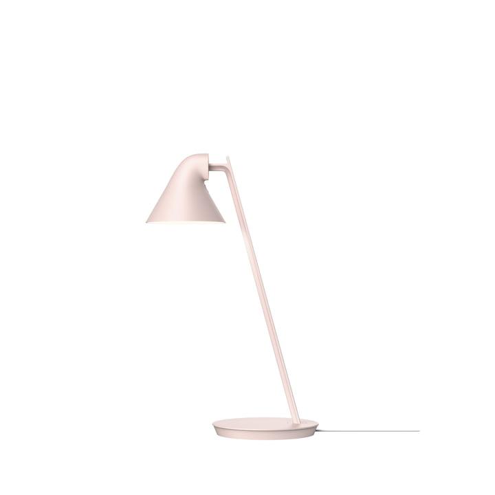 NJP Mini LED Tafellamp in Zacht Roze by Louis Poulsen
