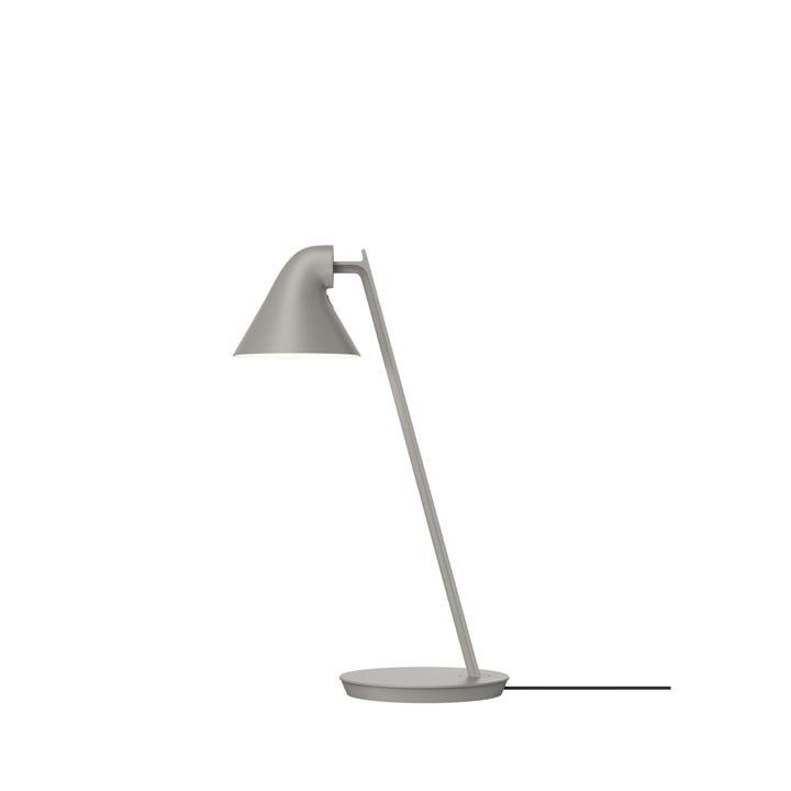 NJP Mini LED tafellamp, lichtgrijs van Louis Poulsen