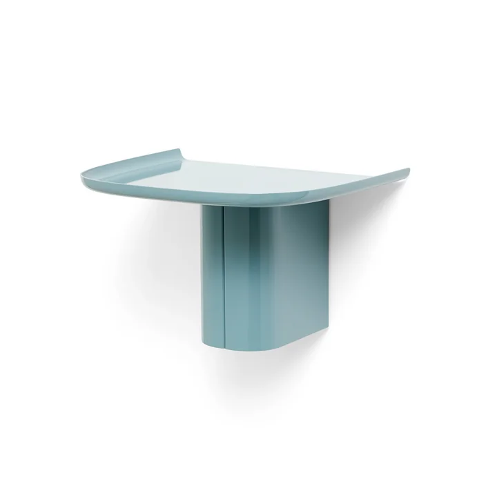 Korpus Wandplank met kapstokhaak, S, zee by HAY