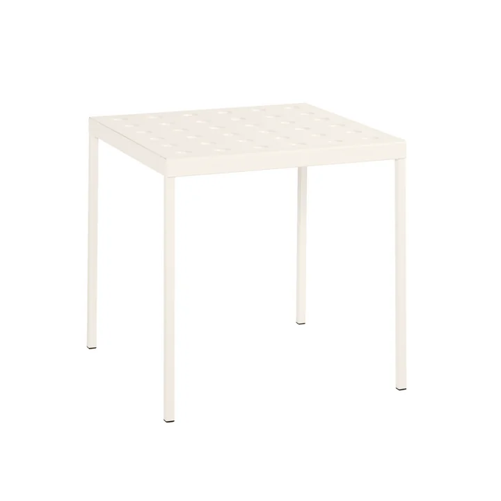 Balcony Eettafel, 75 x 76 cm, krijt beige van HAY