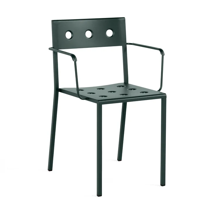 Balcony Fauteuil, dark forest door HAY