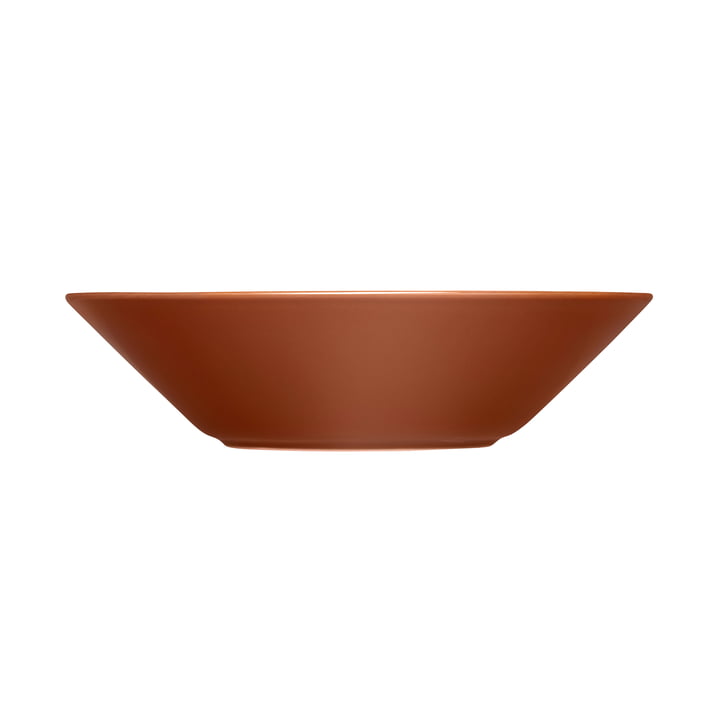 Teema diep bord Ø 21 cm, vintage bruin van Iittala
