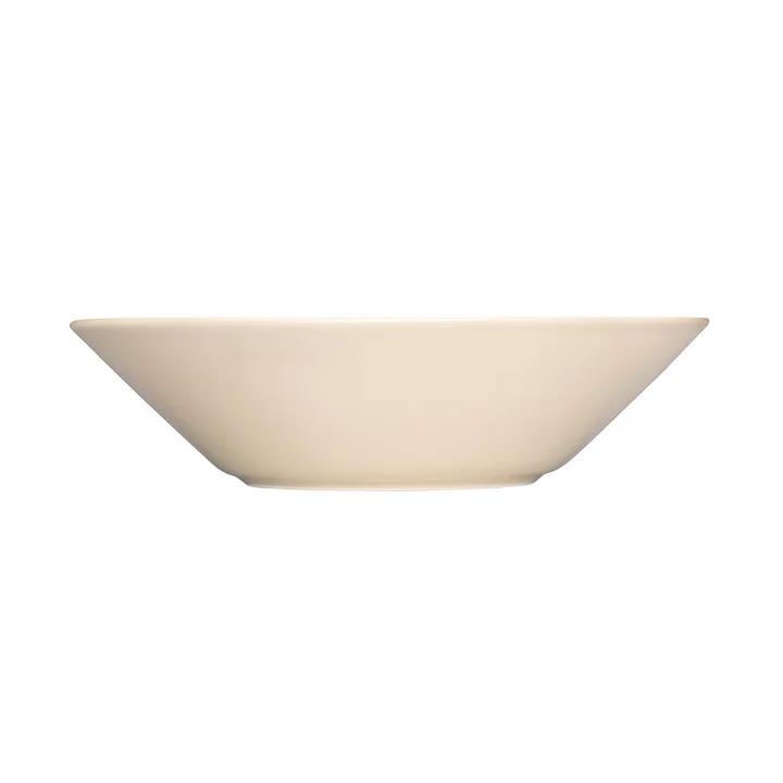 Teema bord diep Ø 21 cm, linnen van Iittala
