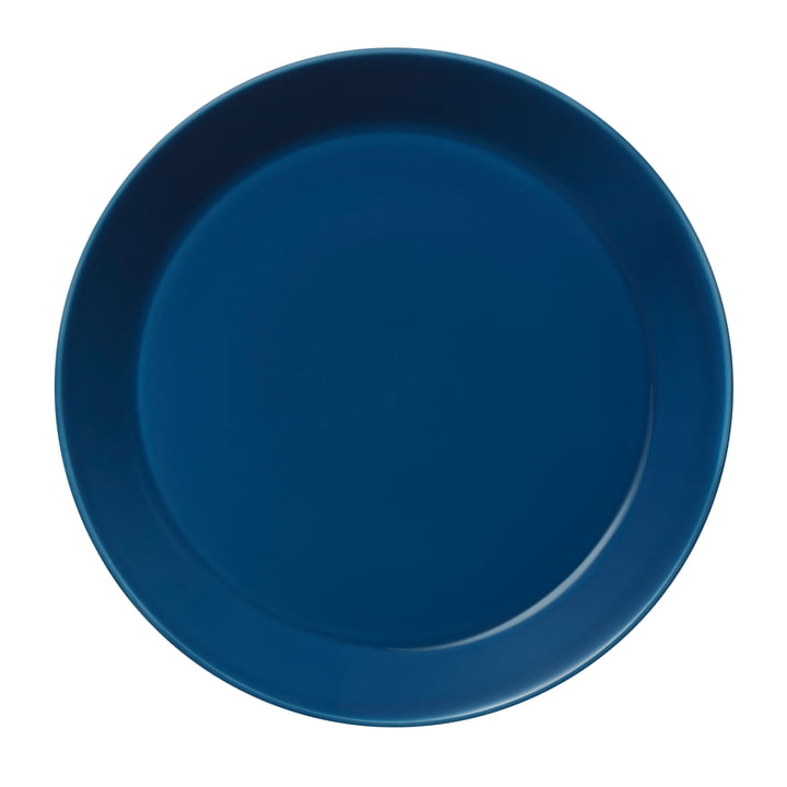Teema bord plat Ø 26 cm, vintage blauw van Iittala