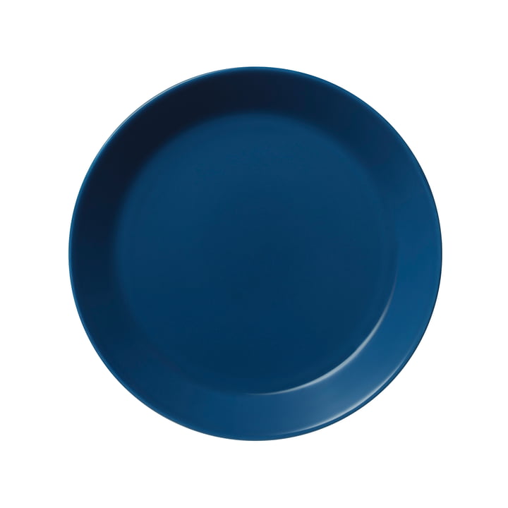 Teema bord plat Ø 23 cm, vintage blauw van Iittala