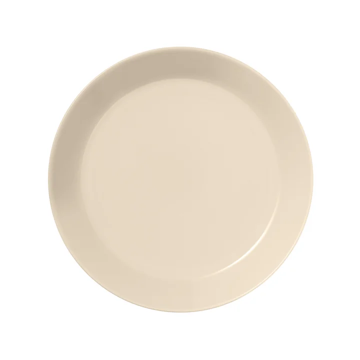 Teema bord plat Ø 23 cm, linnen van Iittala