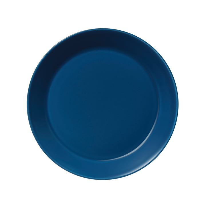 Teema bord plat Ø 21 cm, vintage blauw van Iittala