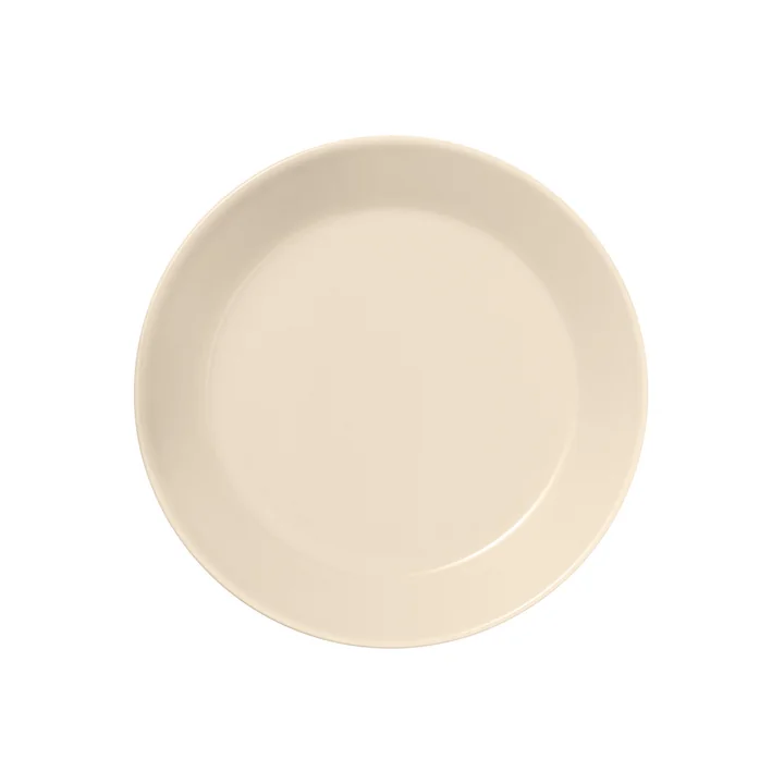 Teema bord plat Ø 17 cm, linnen van Iittala