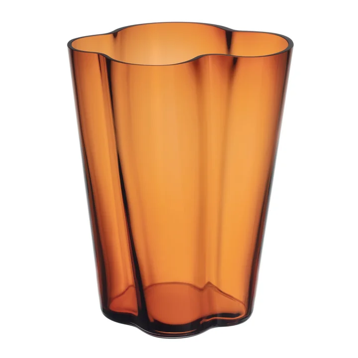 Aalto Vaas Finlandia 270 mm, koper van Iittala