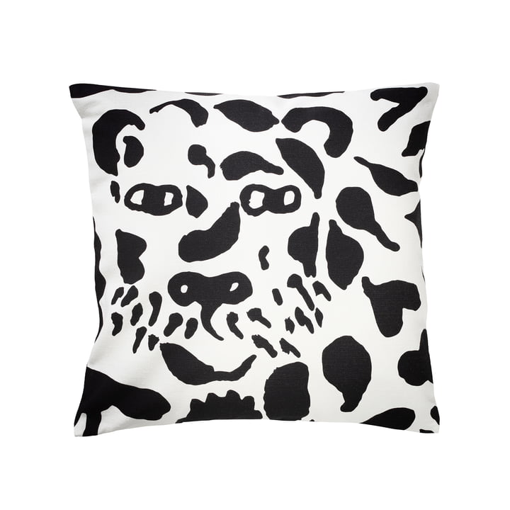 Oiva Toikka Kussensloop, 47 x 47 cm, Cheetah zwart / wit van Iittala