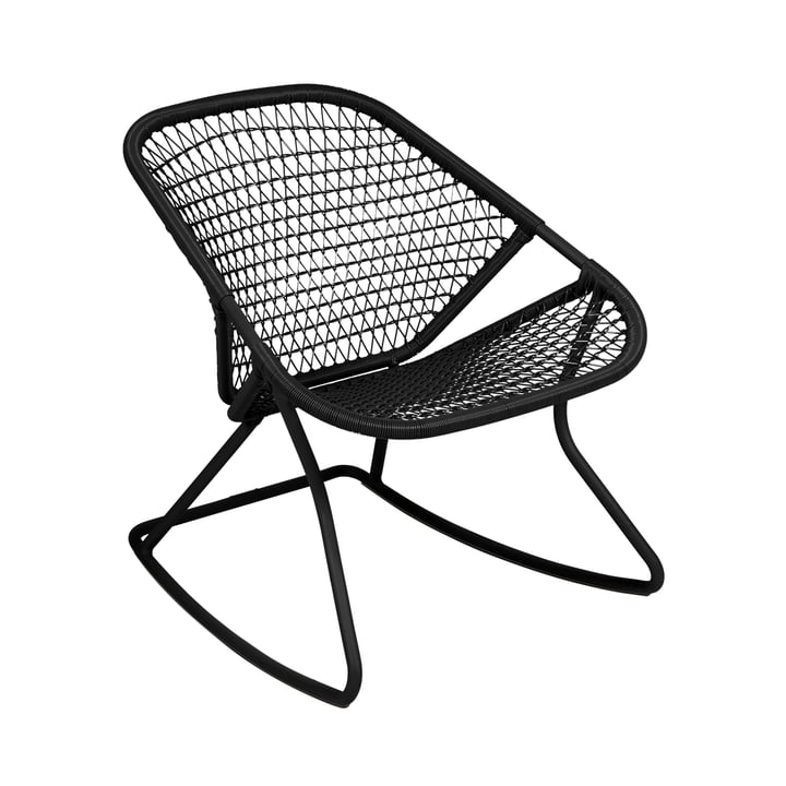 Sixties schommelstoel, zoethout door Fermob