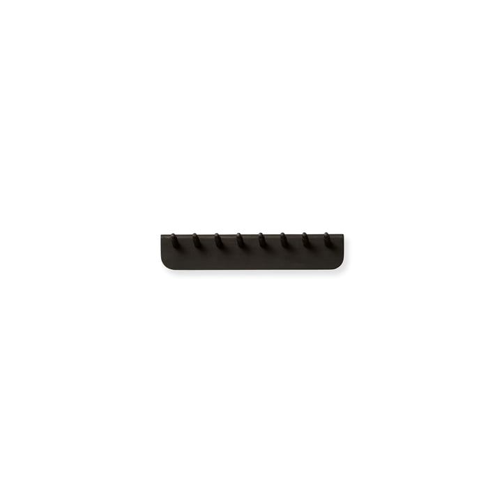 Echo kapstok, L 40 cm, eik zwart gebeitst by Form & Refine