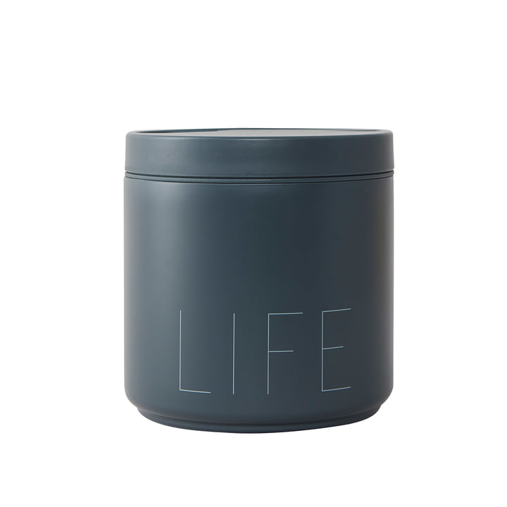 Travel Life Thermo Lunch Box large in Life / royal blue van Design Letters .