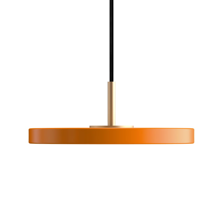 Asteria Micro LED hanglamp in messing/oranje van Umage