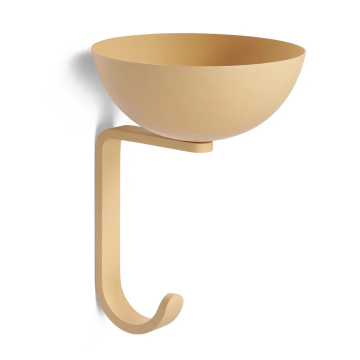 Nest Wandhaak in lichtgeel by Northern