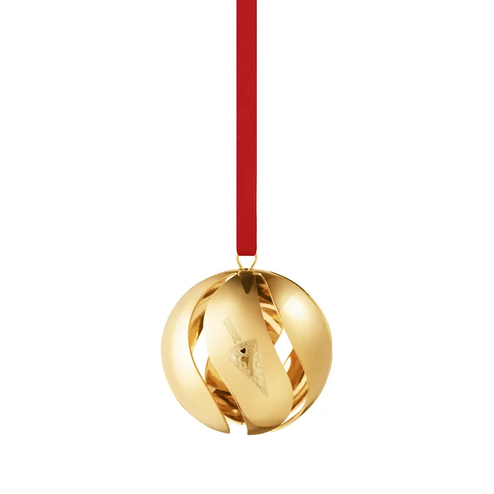 Kerstbal 2022, goud van Georg Jensen