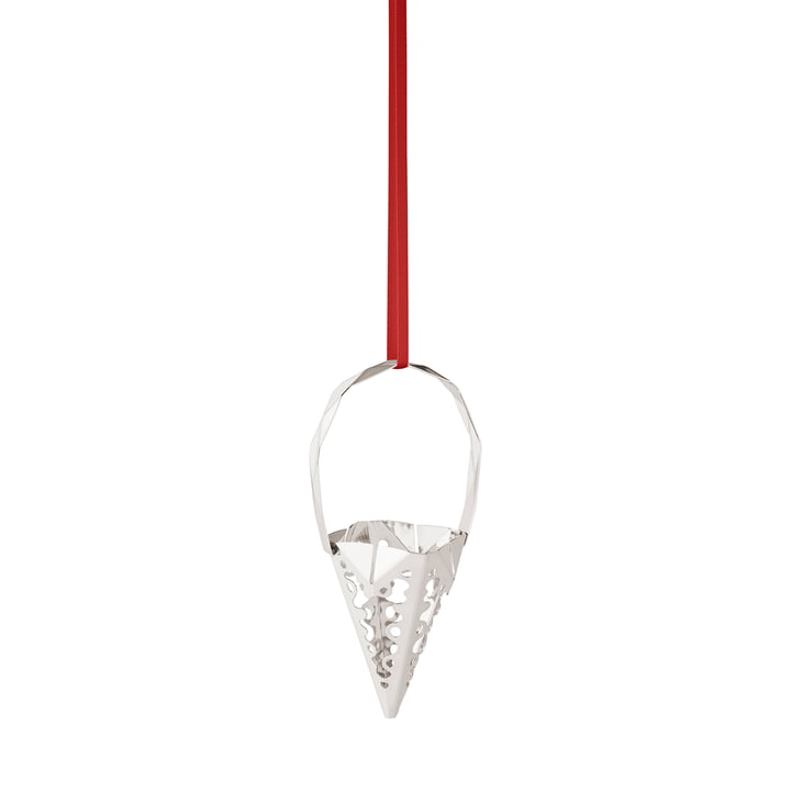 Holiday Ornament Georg Jensen 2022 Kegel, palladium van