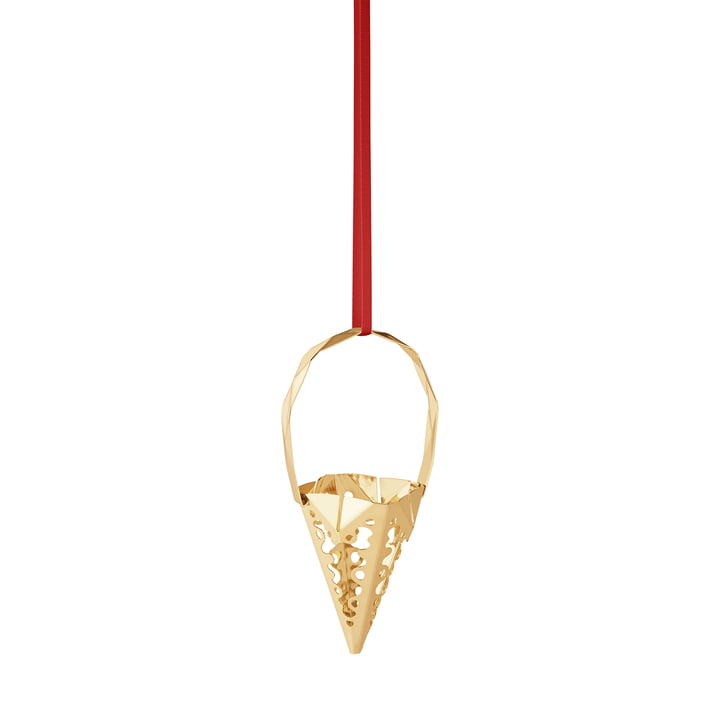Holiday Ornament 2022 Kegel, goud van Georg Jensen