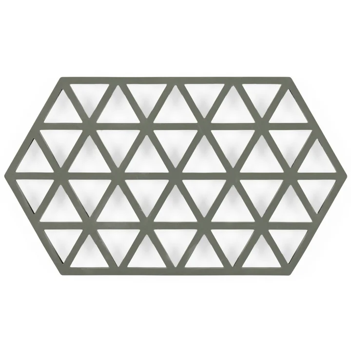 Zone Denmark - Triangle Onderzetter, 24 x 14 cm, olive taupe