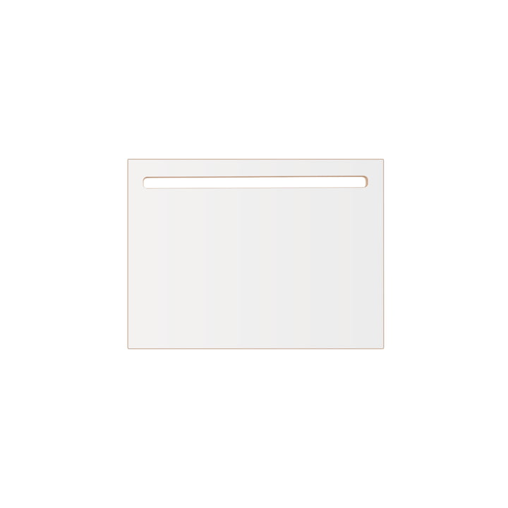 Schrijftablet voor pult Staande tafel M, 58 x 43 cm in wit van Tojo
