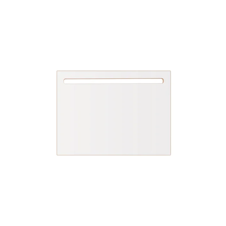 Schrijftablet voor pult Staande tafel M, 58 x 43 cm in wit van Tojo