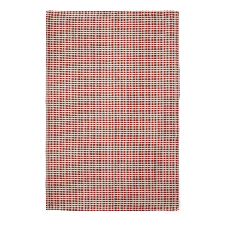 Troides Theedoek 40 x 67 cm, burnt sienna van Audo