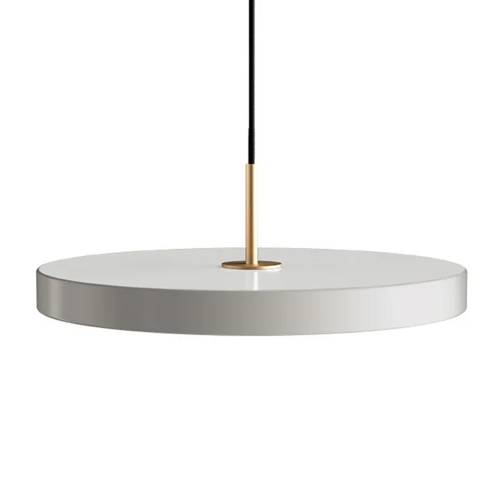 De Asteria LED hanglamp van Umage , messing / nuance mist