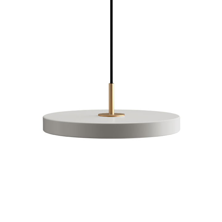De Asteria Mini LED hanglamp van Umage , messing / nuance mist