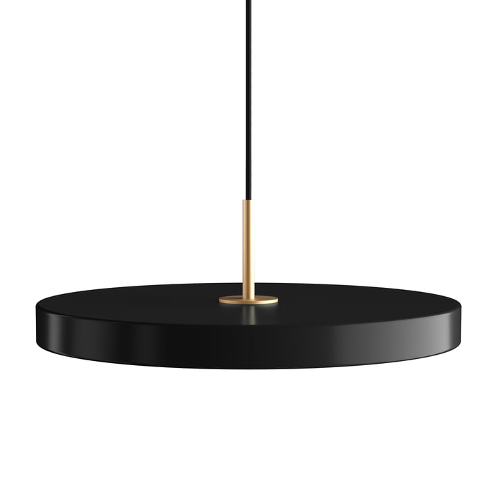 De Asteria LED hanglamp van Umage in messing / zwart