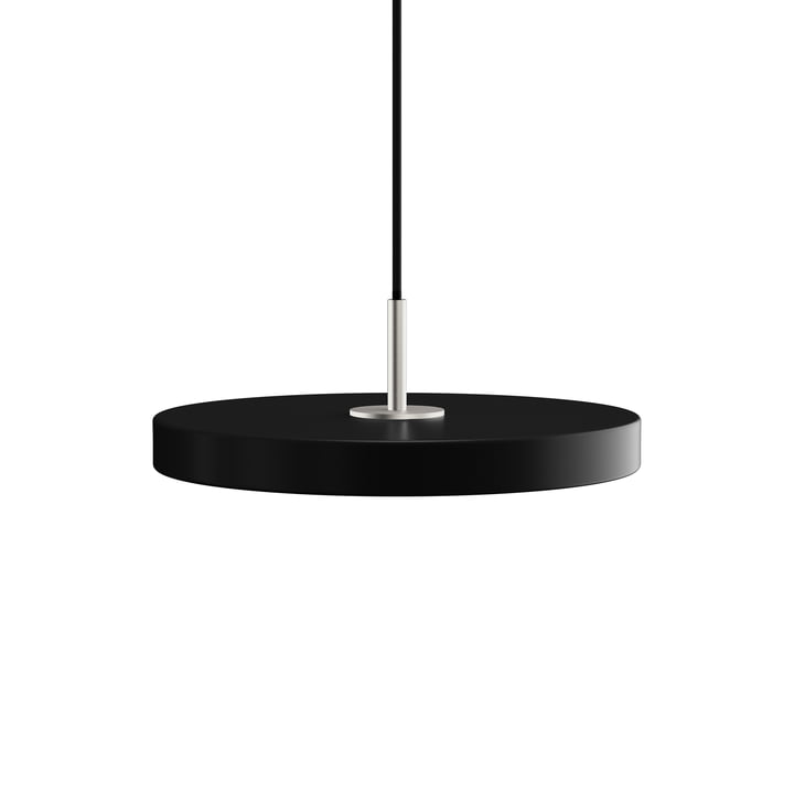 De Asteria Mini LED hanglamp van Umage in staal / zwart