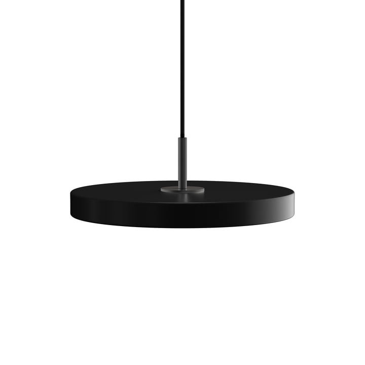 De Asteria Mini LED hanglamp van Umage in zwart / zwart