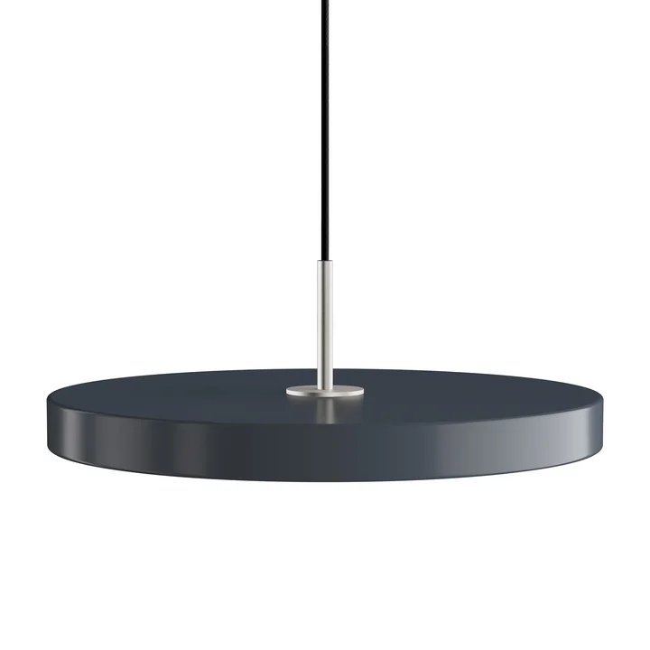 De Asteria LED hanglamp van Umage in staal / antraciet
