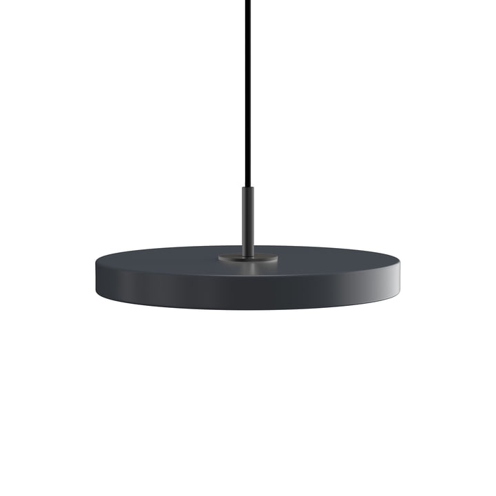 De Asteria Mini LED hanglamp van Umage in zwart / antraciet