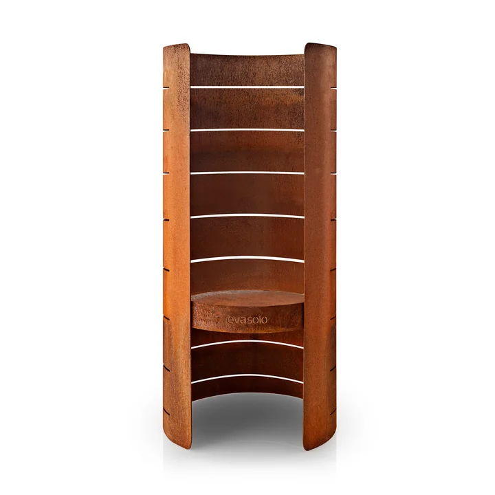 FireCylinder Tuinhaard van Eva Solo gemaakt van cortenstaal