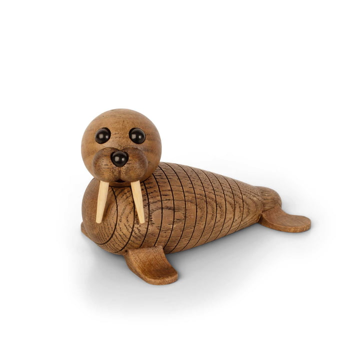 Walrus houten figuur van Spring Copenhagen in het ontwerp Wally