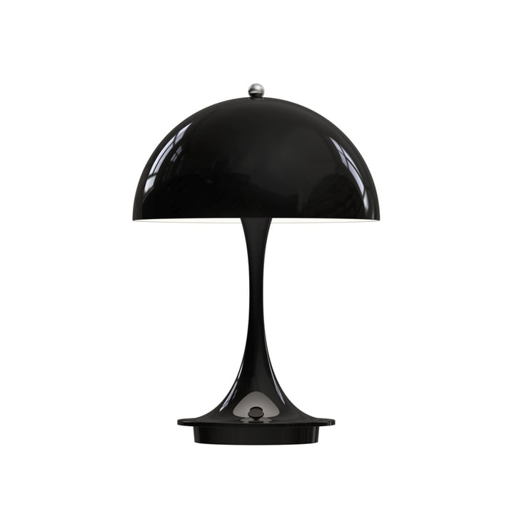 Louis Poulsen - Panthella Portable Oplaadbare LED tafellamp, zwart