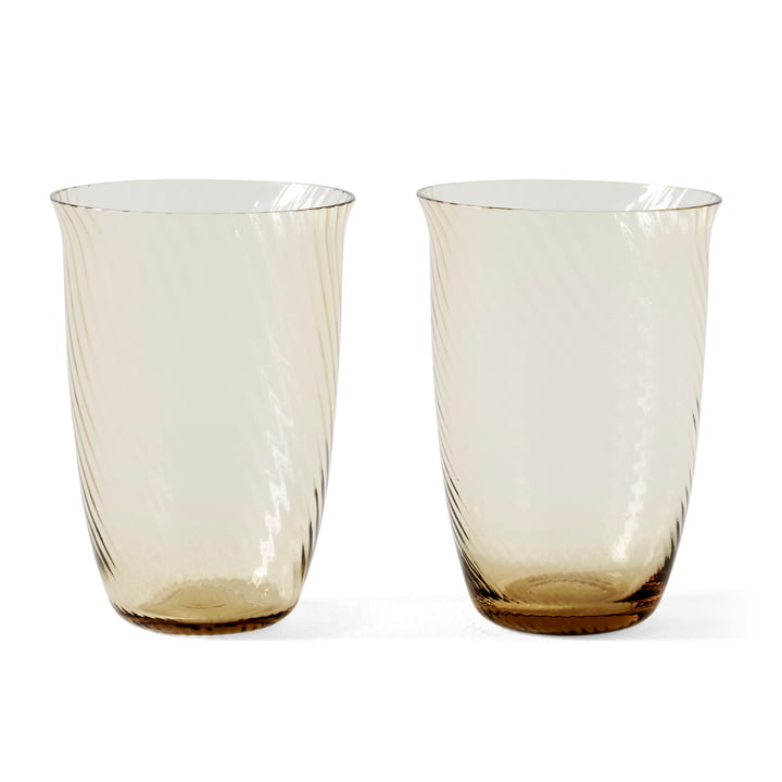 Collect SC61 Drinkglas, 400 ml, amber (set van 2) by & Tradition