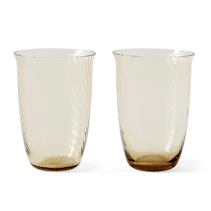 Collect SC61 Drinkglas, 400 ml, amber (set van 2) by & Tradition