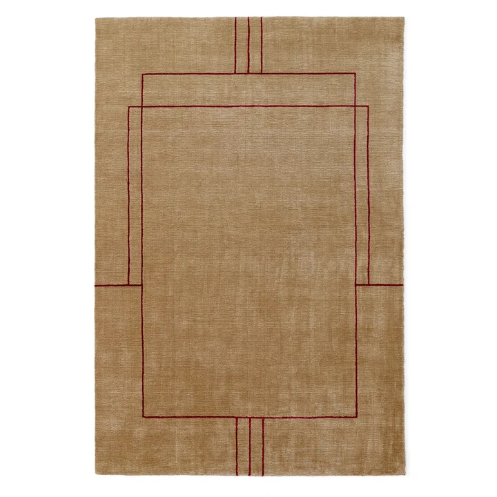 Cruise Bombay golden brown AP12 tapijt, 200 x 300 cm, van & Tradition