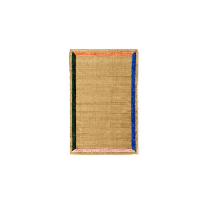 Ingelijste AP13 tapijt loper, 90 x 140 cm, sisal door & Tradition